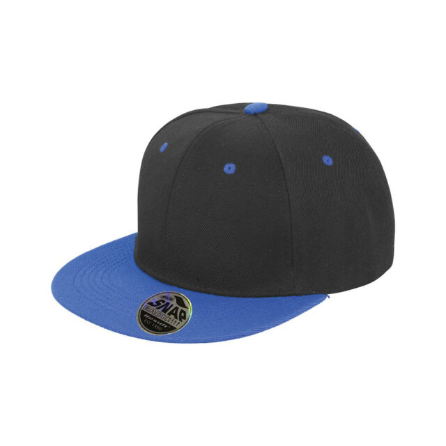 Bronx original flat peak snapback dual colour cap