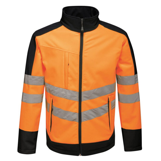 High-vis pro softshell