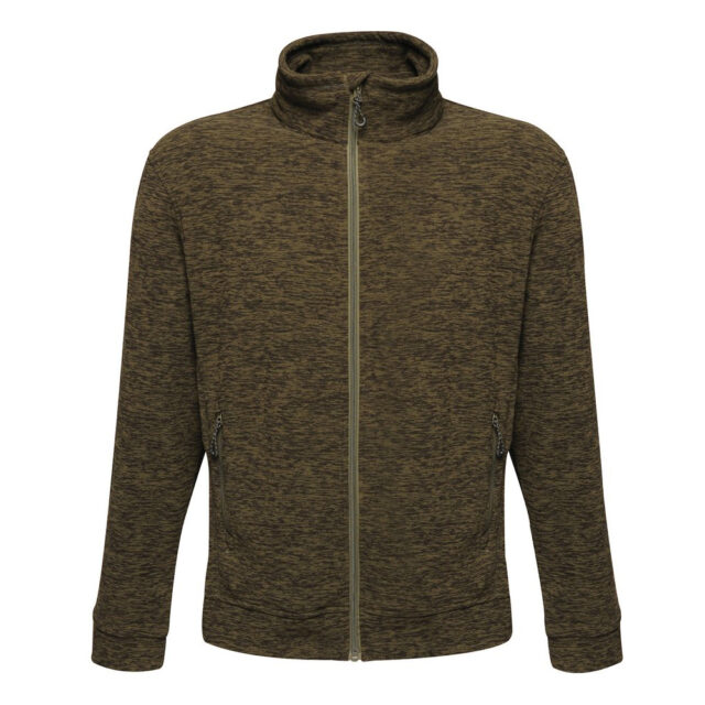 Thornly full-zip marl fleece