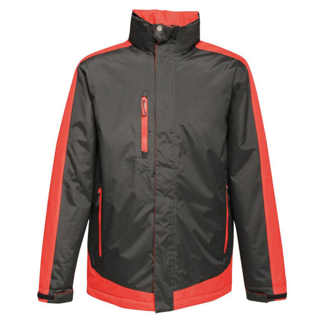 Contrast insulated jacket