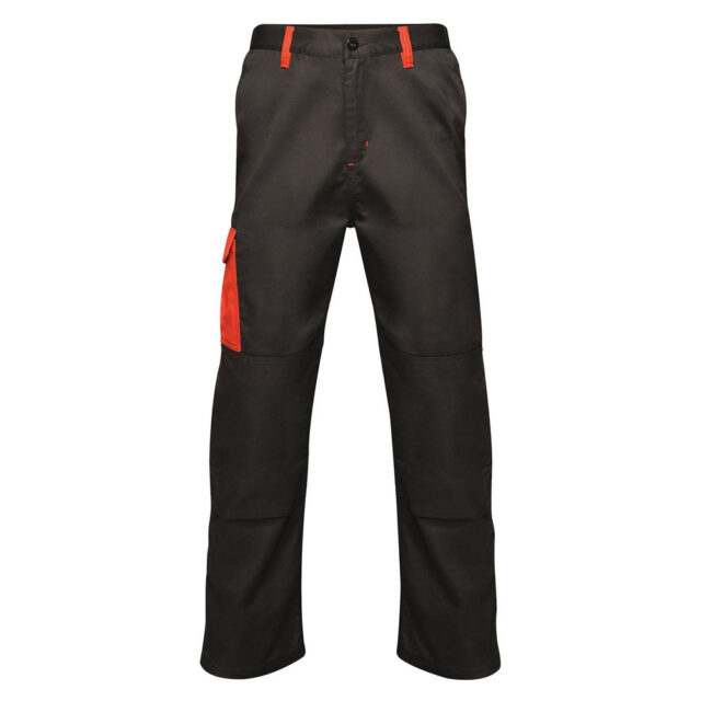 Contrast cargo trousers