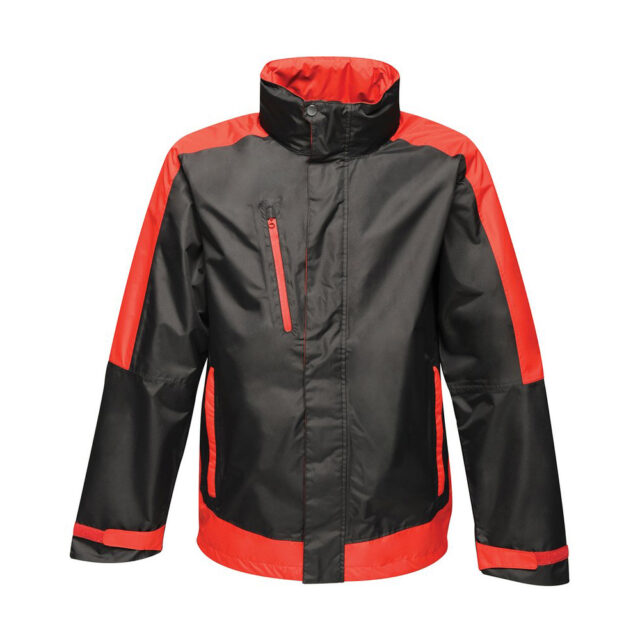 Contrast shell jacket