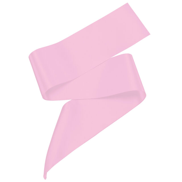 Polyester ribbon sash
