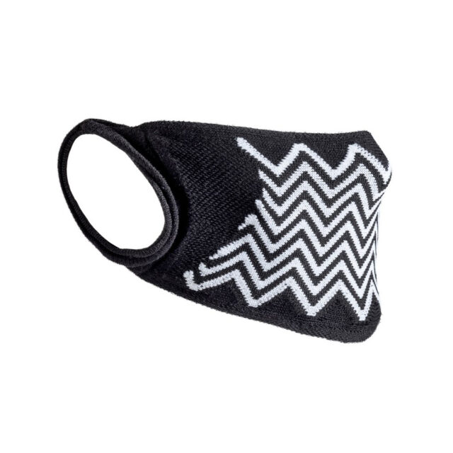 Natural yarn antibacterial zig zag face mask (Non-PPE) (Pack of 5)