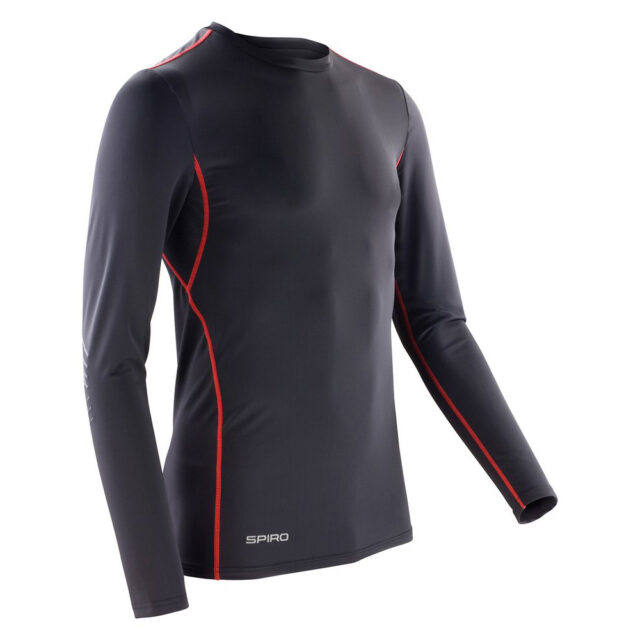 Spiro compression bodyfit baselayer long sleeve top