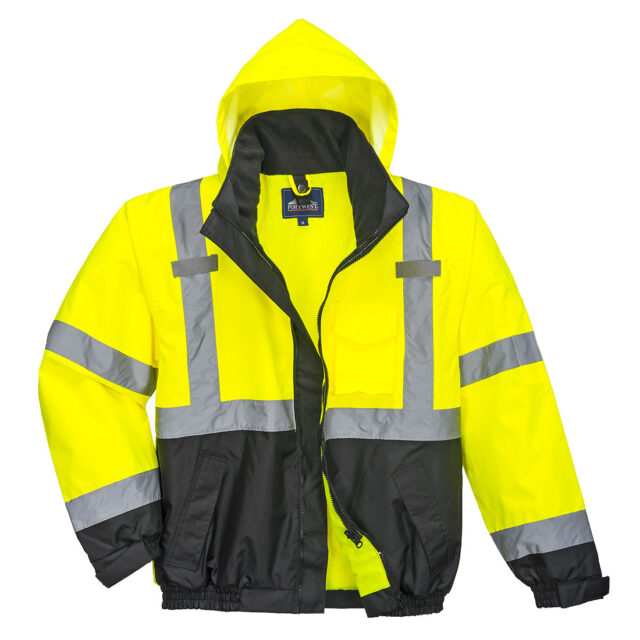 Hi-Vis Premium 3-in-1 Bomber