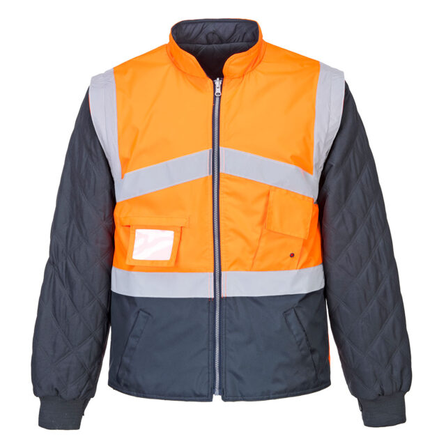 Hi-Vis 2-Tone Jacket – Reversible