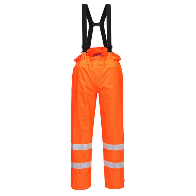Bizflame Rain Unlined – Hi-Vis Antistatic FR Trouser