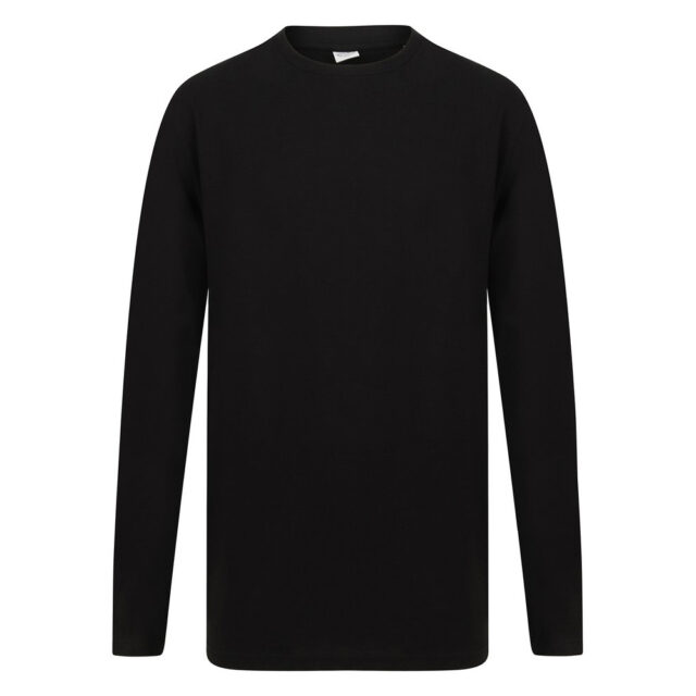 Long-sleeved longline T