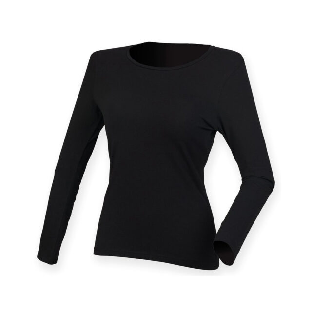 Women’s feel good long sleeved stretch t-shirt
