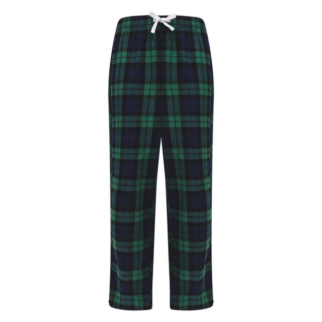 Kids tartan lounge pants
