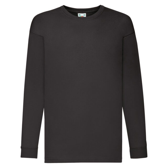 Kids long sleeve valueweight T