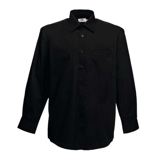 Poplin long sleeve shirt