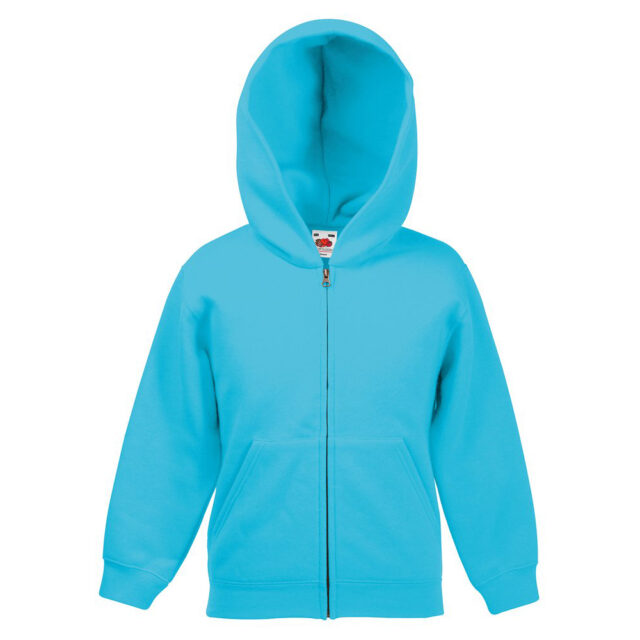 Kids classic hooded sweatshirt jacket