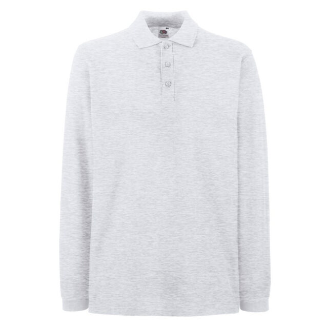 Premium long sleeve polo