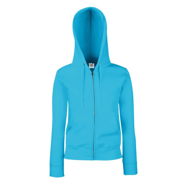 Women’s premium 70/30 hooded sweatshirt jacket