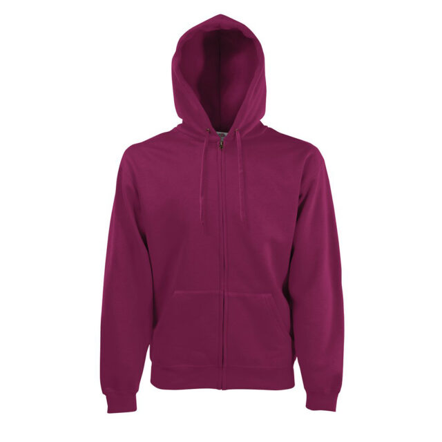 Premium 70/30 hooded sweatshirt jacket