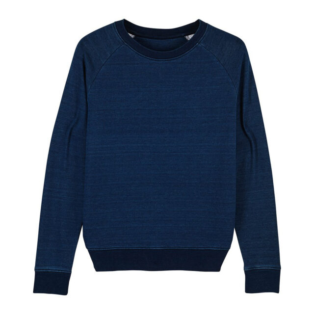 Women’s Stella Tripster denim crew neck sweatshirt (STSW147)