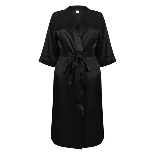 Women’s satin robe