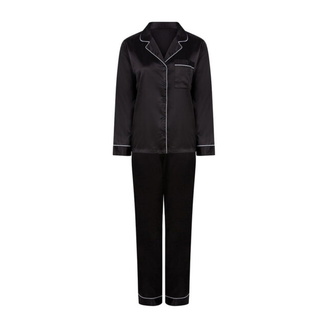 Women’s satin long pyjamas