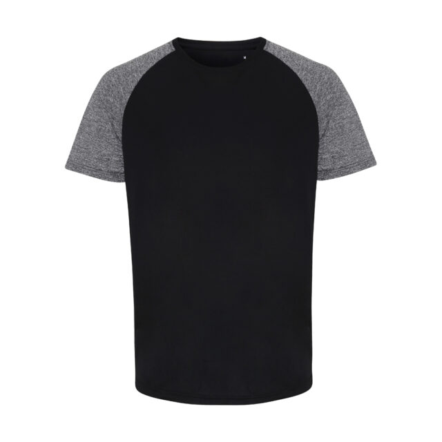 TriDri contrast sleeve performance t-shirt