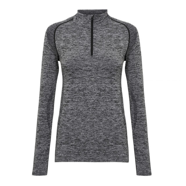 Women’s TriDri seamless ‘3D fit’ multi-sport performance zip top