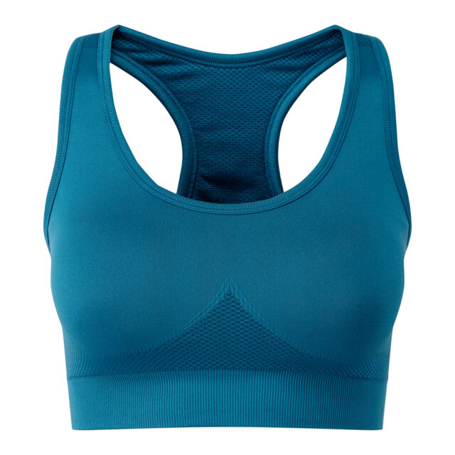 Women’s TriDri seamless ‘3D fit’ multi-sport sculpt solid colour bra