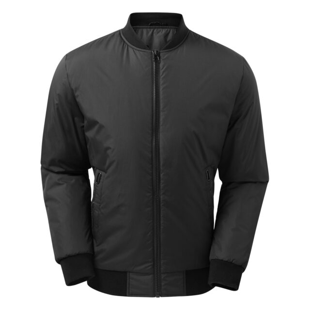 Delta plain bomber jacket
