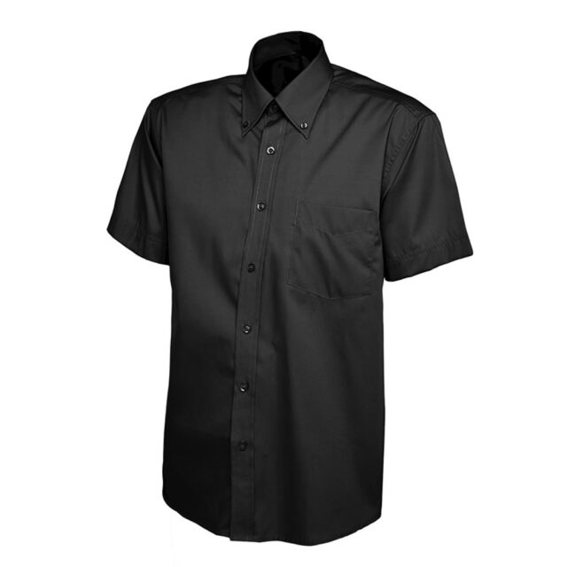Mens Pinpoint Oxford Half Sleeve Shirt