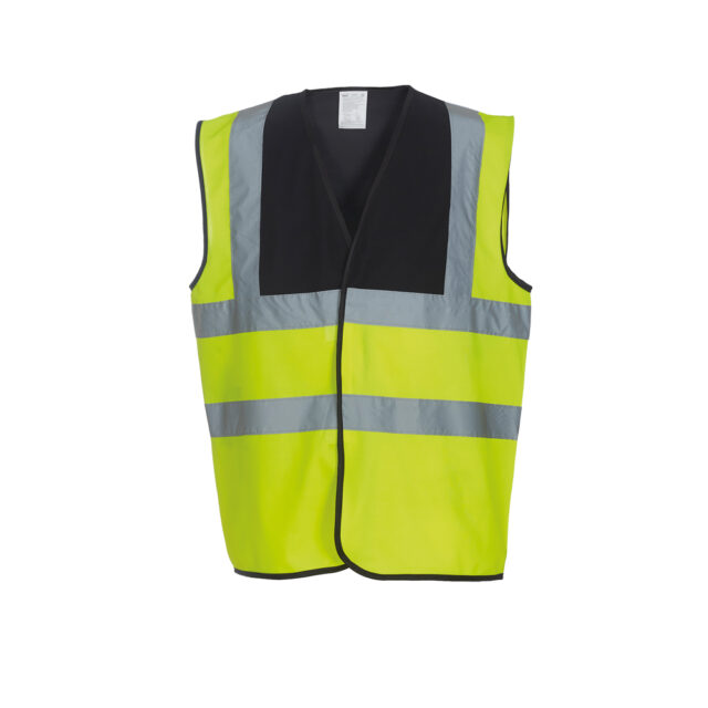 Hi-vis 2-band-and-braces waistcoat (HVW100)