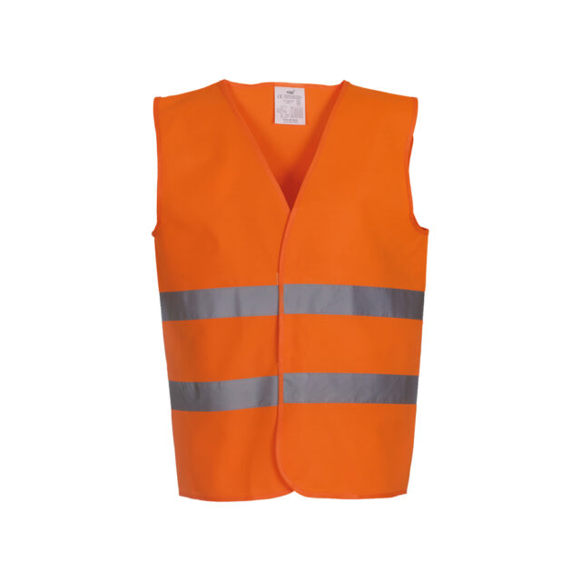 Hi-vis 2-band waistcoat (HVW102)