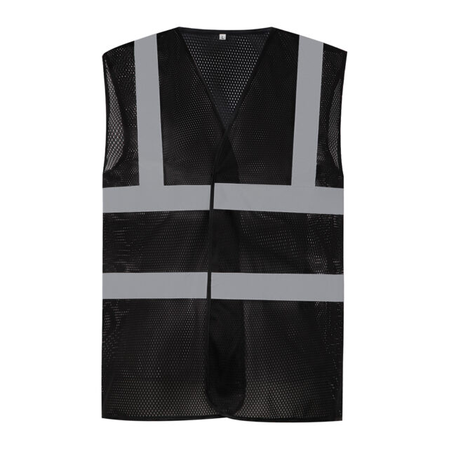 Top cool open mesh 2-band-and-braces waistcoat (HVW120)