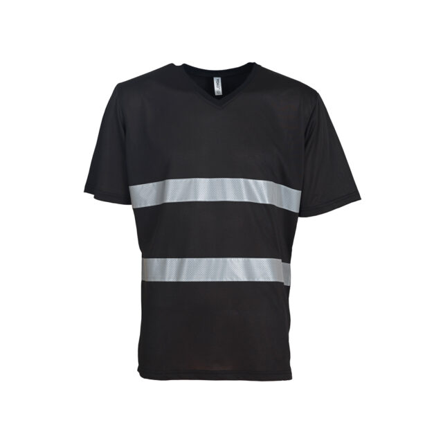 Hi-vis top cool super light v-neck t-shirt (HVJ910)