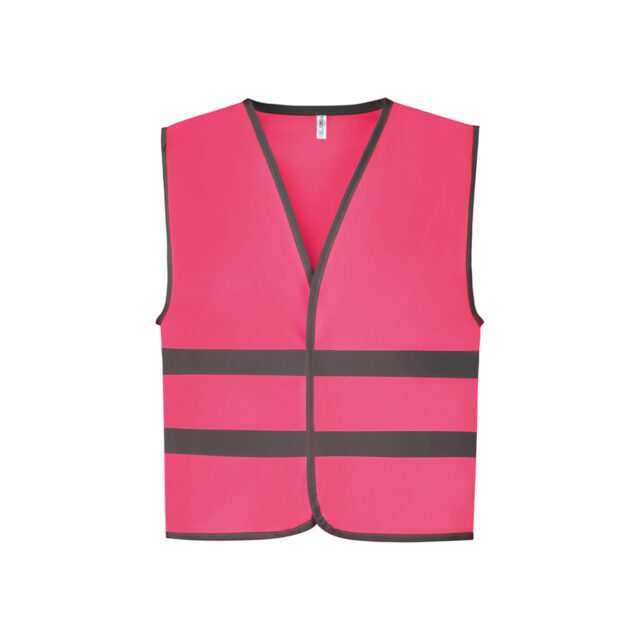 Hi-vis reflective border kids waistcoat (HVW102CH)