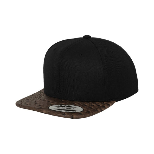 Leather snapback (6089LH)