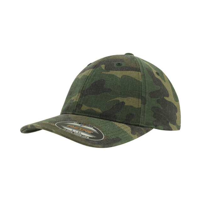 Flexfit garment washed camo (6977CA)