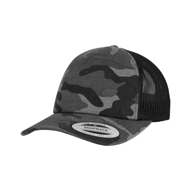 Camo trucker cap (6606C)