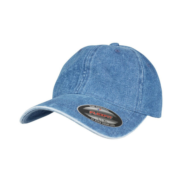 Low-profile denim cap (6425DE)