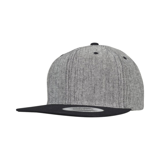 Melange solid snapback (6089MS)