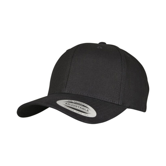 6-panel curved metal snap (7708MS)